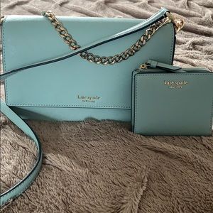 Kate spade set - light teal - brand new